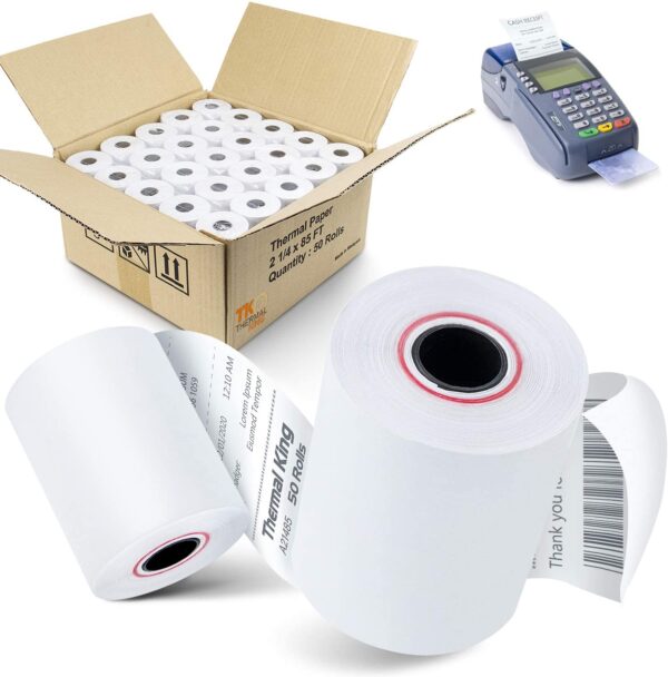 2 1/4'' X 50'' THERMAL PAPER -50/CS