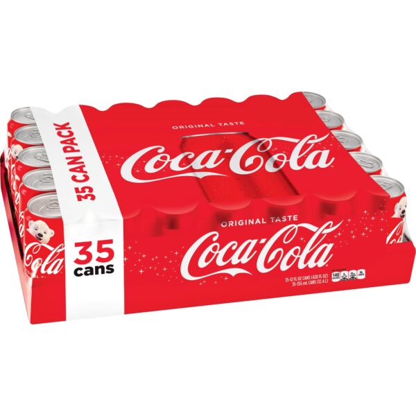 COCA-COLA DRINK CANS 12 Oz (PACK OF 35)