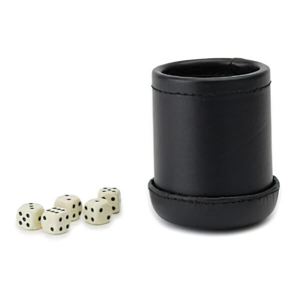 Dice Cup Deluxe with Dice - (24ea/cs)