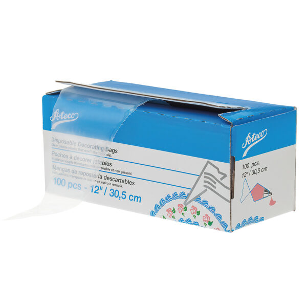 DISPOSABLE PASTRY BAGS (100 EACH ROLL BOX - 10 BOXES/CASE)