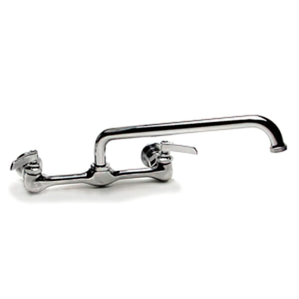 Wall Faucet with 8" Center and 12" Spout (Low Lead, 1 each per box)