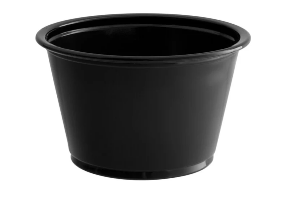 04 Oz  PORTION BLACK CUP 2500/CS